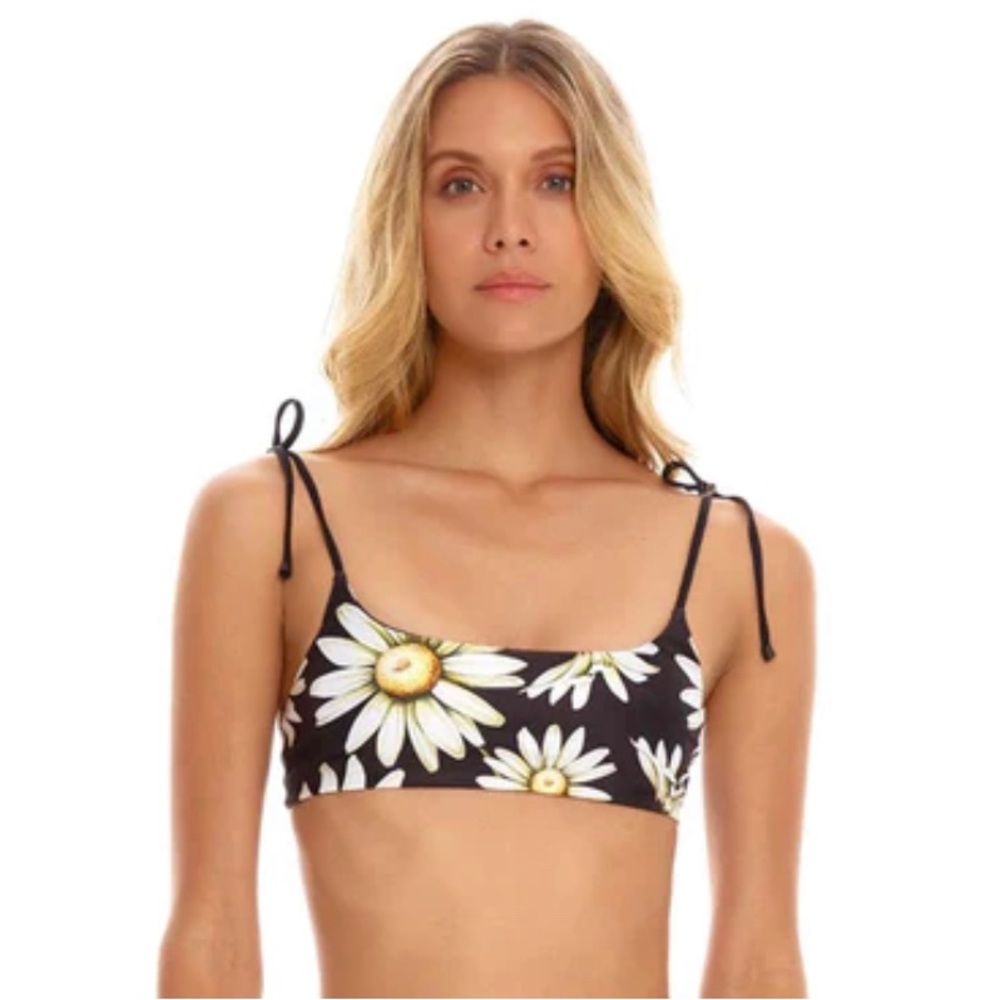 Agua Bendita Moss Genova Daisy Top XL NWOT